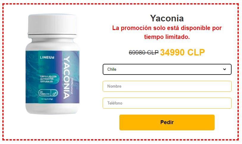 Yaconia buy